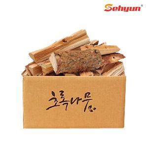 참나무 캠핑장작 20kg/불멍 바베큐용품 나무