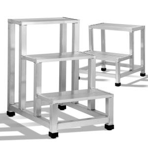 계단 발판 사다리 알루미늄 2단 3단 안전 튼튼한 창고