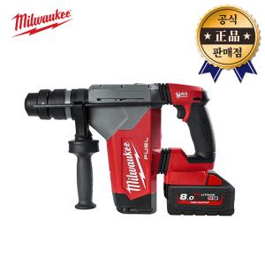 밀워키 로타리햄머드릴 M18 FHP-802X 18V 8.0Ah 32mm 2배터리 함마드릴 SDS-PLUS