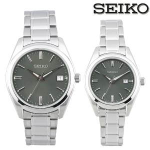 [SEIKO] 세이코 100M 방수 모던 클래식 커플 손목시계 SUR527P1/SUR533P1