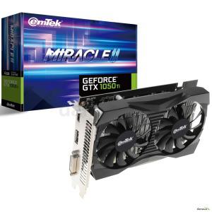 HIT 이엠텍 지포스 GTX 1050 Ti MIRACLE II D5 4GB /그래픽카드/정품/오늘출발/안심포장