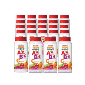 파스퇴르 100%유기농 야채농장 ABC주스 190ml x 24팩