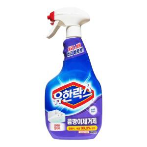 유한락스 살균 세정 곰팡이 제거제 스프레이 600mL X 1개