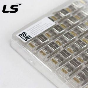 CAT.5E 6 겸용 EZ STP RJ45 관통형 PLUG 1box 100개 LSMPSCRJ45EZC 503 LS전선