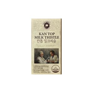 트루포뮬러 칸톱 밀크씨슬 1000mg X 60정 1박스 실리마린 간 건강 영양제