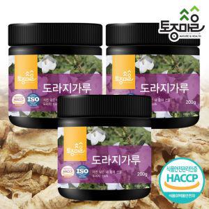 HACCP인증 국산 도라지가루 200g X 3개