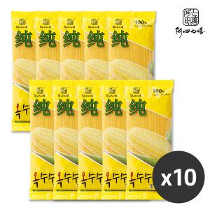 진위성 아전칠희 옥수수면 일반면 400g x 10개 마라탕 온면 훠궈 국수 저당 식단관리 밀가루 0%