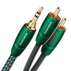 AudioQuest Evergreen 3.5mm 수-RCA 수 케이블-3m (9.84피트).