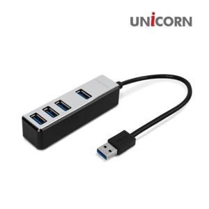 유니콘 RH-4500 4포트 무전원 USB3.0 허브