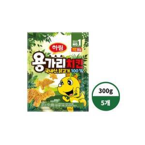 하림 용가리 치킨 300g 5개