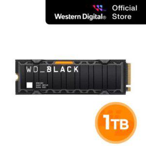 [웨스턴디지털]SOI 공식총판 Western Digital WD BLACK SN850X 히트싱크 NVMe 1TB SSD