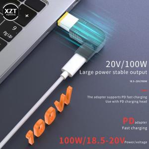 아수스 레노버 HP 델 에이서 삼성 USB C 고속 충전기 어댑터 커넥터 100W USB C 암-DC 수  충전기 컨버터