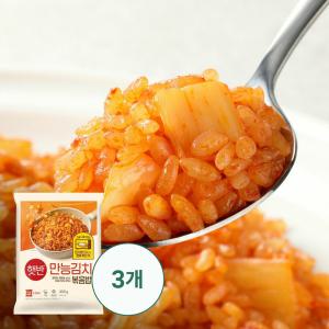 [CJ제일제당] 햇반 만능김치볶음밥 400g x 3개