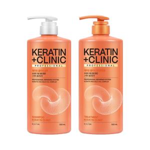 엘라스틴 케라틴클리닉 샴푸, 950ml, 1개 + 트리트먼트, 950ml, 1개	