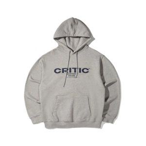 [국내매장판] 크리틱 후드티 OG Logo Hoodie Melange Grey 413614