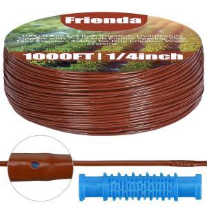 Frienda 304.8m1000피트 롤 0.6cm14인치 관개 수경 드립 라인 튜브 19.1cm712인치 이미터 간격 점적 수도