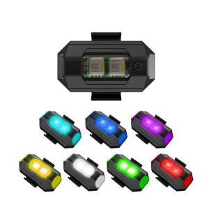 [퍼니메이커]바이크 7LED 사이키 USB 충전 튜닝 싸이키조명 오토바이튜닝 오토바이라이트 오토바이싸이키