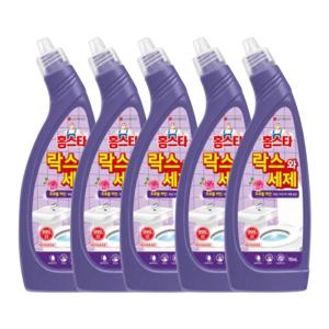 홈스타 락스와 세제 후로랄 파인 750ml 5개