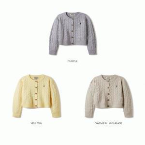 후아유 여성 스티브 보카시 케이블 가디건 / Steve Bokasi Cable Cardigan WHCKE4T23F