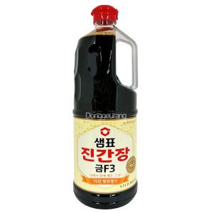 샘표 진간장 금F-3 1.7L/발효명가/혼합간장/진미