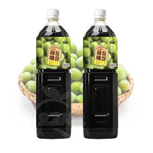 오뚜기 오쉐프 하동매실 1.5L 매실농축액 1.9kg 2개