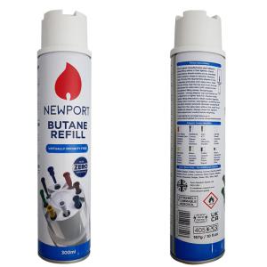 레저 영국명품 - NEWPORT BUTANE LIGHTER GAS 충전가스 라이터 리필 300ML