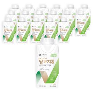 종근당건강 닥터케어 당코치 제로 당뇨 환자 영양식 200ml 18입