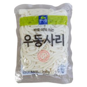 면사랑 생우동사리 200g/ 생우동사리면x1box(40개)