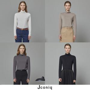 [J CONIQ] 제이코닉 24FW 시그니처 모달 티블라우스 4종