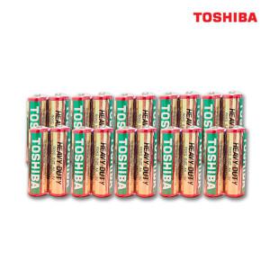 도시바 건전지 R06 AA 1.5V 망간건전지 20알(2개입 10개)/TOSHIBA