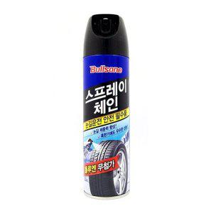 [ETN]불스원 레인OK 스프레이 체인 500ml  빙판길 눈길 스노우 운전 필수품 자동차 용품