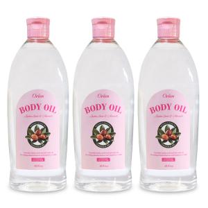 오릭스 바디오일 600ml x 3개  대용량 베이비 경락 피부 전신 안마 마사지 오일