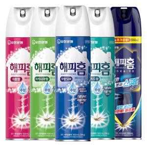 해피홈 에어로솔 수성 무향 500ml 1개