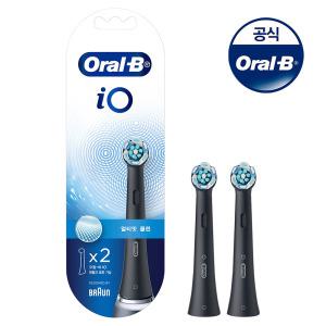 [Oral-B] 오랄비 전동칫솔 iO 리필모 화이트, 블랙 / 2입, 4입, 6입