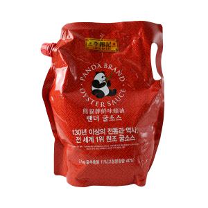 오뚜기 이금기 팬더 굴소스 스파우트팩 2kg 1BOX(2kg X 6개)