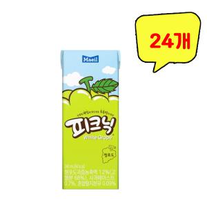 매일유업 피크닉 청포도 240ml x 24개