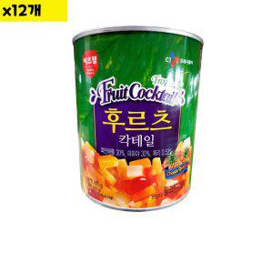 PHILPACK 식자재 후르츠칵테일 이츠웰 원터치 850g x12개