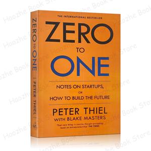 Peter Thiel Entrepreneurship 영어 도서 페이퍼백, 제로 투 원: 창업 노트, 또는 미래 구축 방법