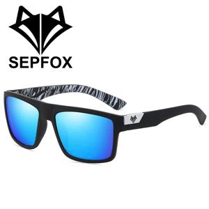 SEPFOX 남성용 편광 낚시 선글라스, 야외 스포츠 하이킹 운전 러닝 선글라스, UV400 안경