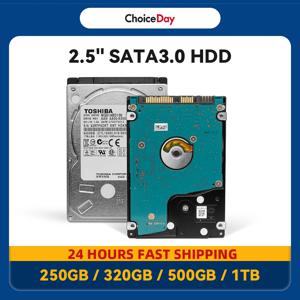 중고 2.5 인치 SATA3 HDD 노트북 내부 250GB 320GB 500GB 1TB HDD 하드 디스크 드라이브, 5400-7200RPM 디스코 듀로 인터노