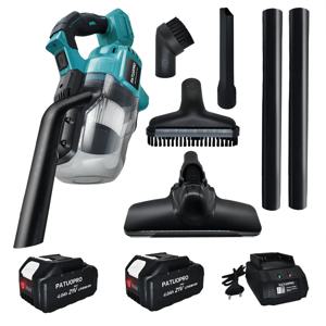 PATUOPRO 무선 진공 청소기, 휴대용 집진기, 바닥 산업 건설, 자동차 헤어 클리닝, Makita 18V 배터리