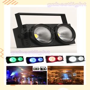 LED 블라인더 COB 200W RGBW 4 인 1 조명, 2 눈 2x100W RGBW 4 인 1 블라인더 조명, DMX 무대 조명 효과