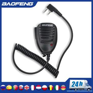 Baofeng 라디오용 오리지널 핸드헬드 스피커 마이크, UV5R UV82 BF-888S 워키토키 마이크, 켄우드 TYT Pofung 액세서리