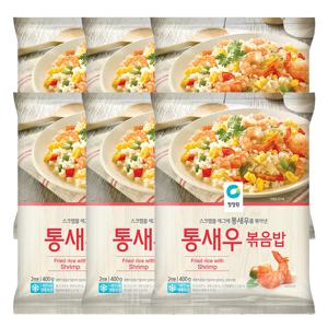 청정원 통새우 볶음밥 400g 6개