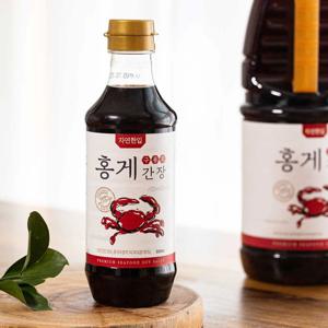 홍게간장 깊고 풍부한 감칠맛 다양한 요리 간장  500ml / 1.8L