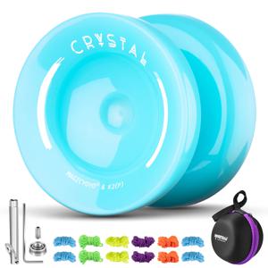 MAGICYOYO K2 CRYSTAL Yoyo, 이중 목적 반응형 요요, 초보자용 교체형, 무반응 베어링, 고급형