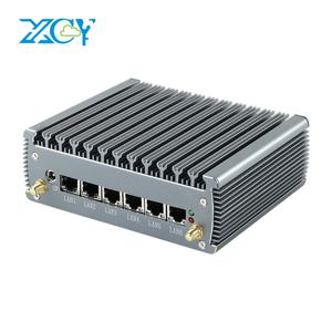 XCY 미니 PC i5-1135G7, 4 코어, 8 스레드, 6x LAN, 2.5G, 인텔 i225V, NIC 4x USB, RS232, HDMI 미니 PCIE, GPIO, 윈도우 10, 리눅스, 우분투