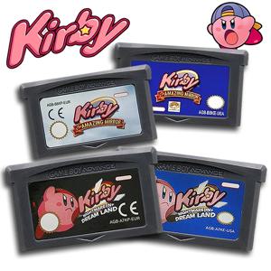 GBA 커비 게임 카트리지, 32 비트 비디오 게임 콘솔 카드, 놀라운 거울, 꿈의 나라의 악몽, GBA NDS