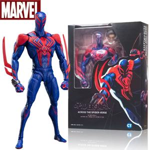 Shf 애니메이션 스파이더맨 2099 피규어, 액션 피규어, 마일즈 스파이더맨 피규어, PVC 모델 인형, 수집용 장난감 선물