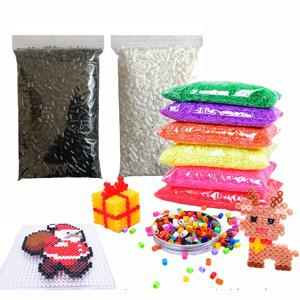 5MM 200 그램/가방 3400PCs 픽셀 퍼즐 아이언 비즈 어린이 하마 비즈 Diy 고품질 수제 선물 장난감 퓨즈 비즈